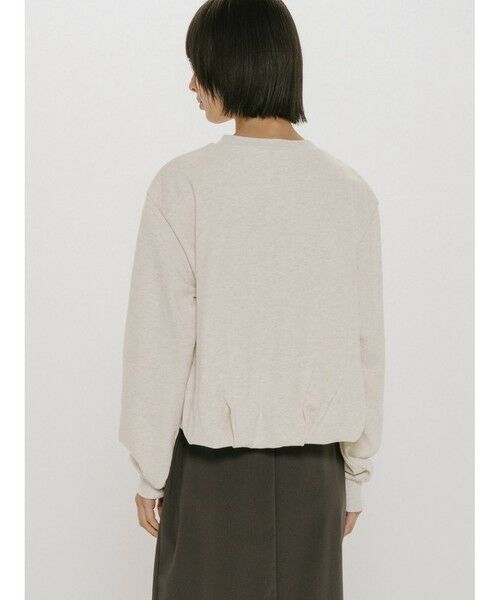 MIDIUMISOLID / ミディウミソリッド カットソー | MIDIUMISOLID for Ladies バルーンスウェットプルオーバー | 詳細5