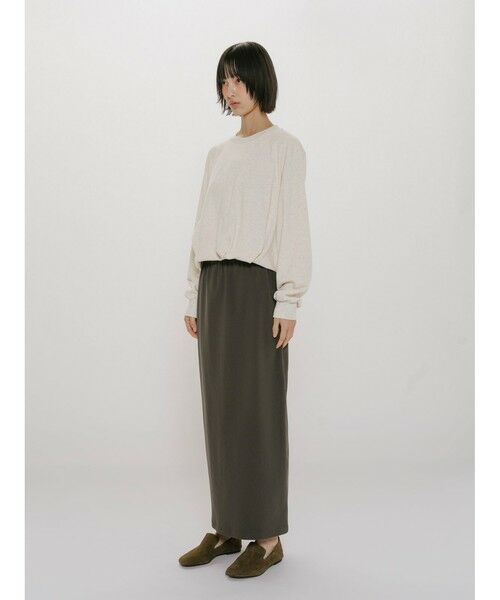 MIDIUMISOLID / ミディウミソリッド カットソー | MIDIUMISOLID for Ladies バルーンスウェットプルオーバー | 詳細7