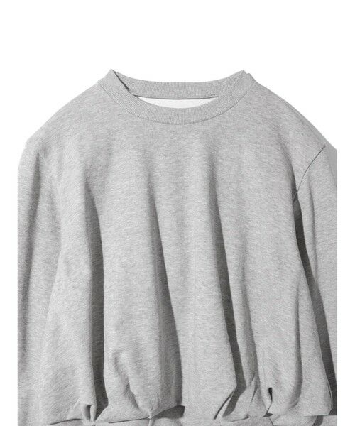 MIDIUMISOLID / ミディウミソリッド カットソー | MIDIUMISOLID for Ladies バルーンスウェットプルオーバー | 詳細12