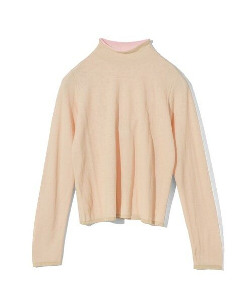 MIDIUMISOLID / ミディウミソリッド カットソー | MIDIUMISOLID for Ladies シアーレイヤードタートルネックプルオーバー | 詳細8