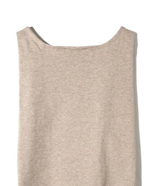 MIDIUMISOLID / ミディウミソリッド ベスト | MIDIUMISOLID for Ladies タックノースリーブワイドベスト | 詳細17