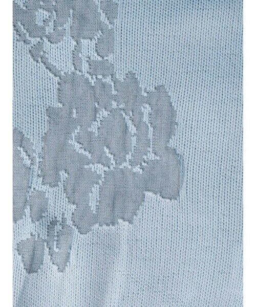 MIDIUMISOLID / ミディウミソリッド カーディガン・ボレロ | MIDIUMISOLID for Ladies フラワージャカードカーディガン | 詳細2