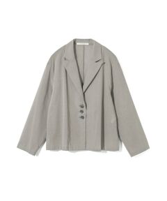 MIDIUMISOLID / ミディウミソリッド テーラードジャケット | MIDIUMISOLID for Ladies シアーテーラードシャツジャケット