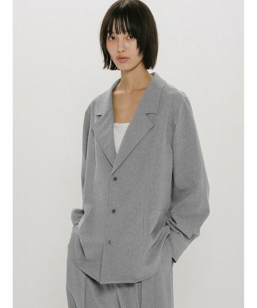 MIDIUMISOLID / ミディウミソリッド シャツ・ブラウス | MIDIUMISOLID for Ladies テーラードシャツ | 詳細3