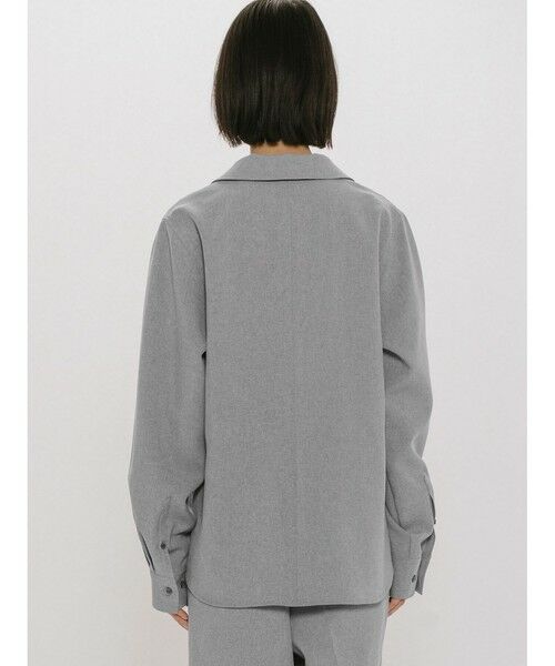 MIDIUMISOLID / ミディウミソリッド シャツ・ブラウス | MIDIUMISOLID for Ladies テーラードシャツ | 詳細4