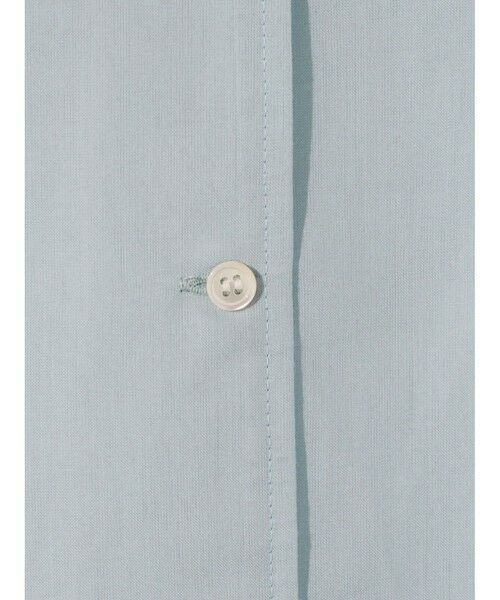 MIDIUMISOLID / ミディウミソリッド シャツ・ブラウス | MIDIUMISOLID for Ladies シアースキッパーポンチョシャツ | 詳細2