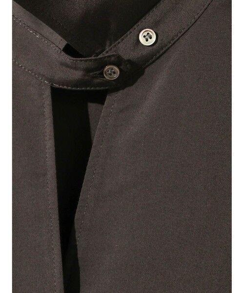 MIDIUMISOLID / ミディウミソリッド シャツ・ブラウス | MIDIUMISOLID for Ladies シアースキッパーポンチョシャツ | 詳細17