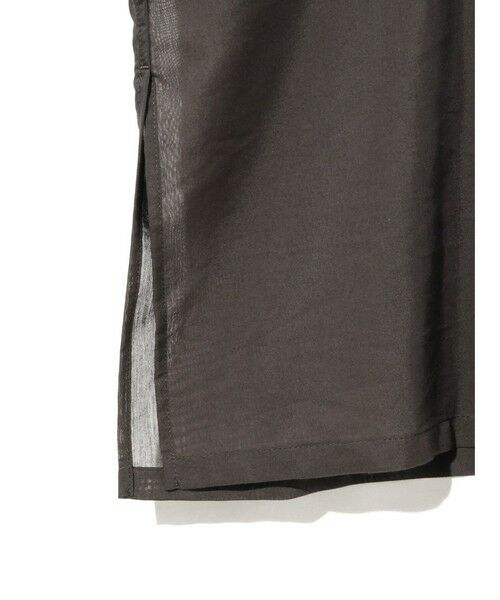 MIDIUMISOLID / ミディウミソリッド シャツ・ブラウス | MIDIUMISOLID for Ladies シアースキッパーポンチョシャツ | 詳細19