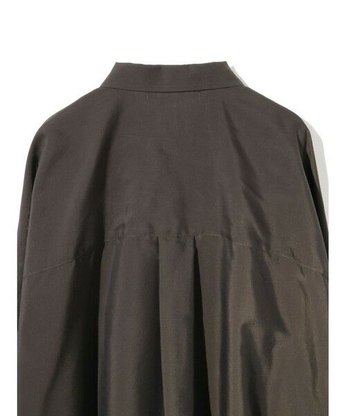 MIDIUMISOLID / ミディウミソリッド シャツ・ブラウス | MIDIUMISOLID for Ladies シアースキッパーポンチョシャツ | 詳細21