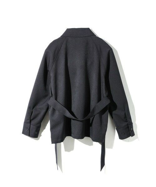 MIDIUMISOLID / ミディウミソリッド シャツ・ブラウス | MIDIUMISOLID for Ladies ステンカラーシャツジャケット | 詳細6