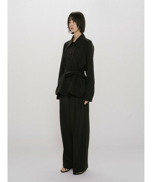 MIDIUMISOLID / ミディウミソリッド シャツ・ブラウス | MIDIUMISOLID for Ladies ステンカラーシャツジャケット | 詳細16