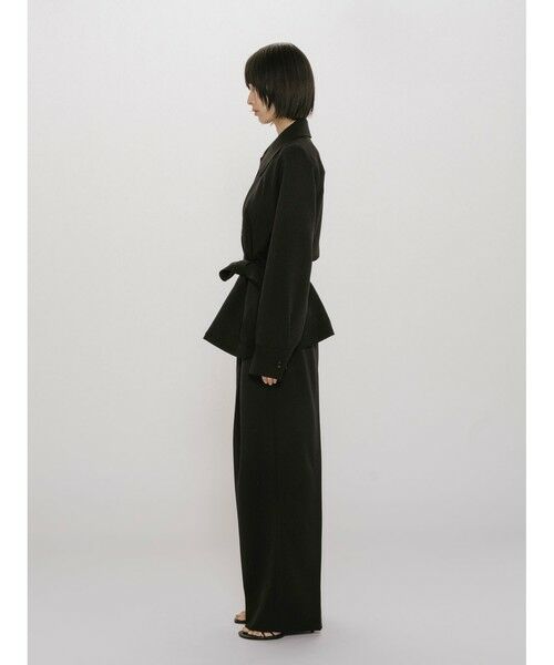 MIDIUMISOLID / ミディウミソリッド シャツ・ブラウス | MIDIUMISOLID for Ladies ステンカラーシャツジャケット | 詳細17