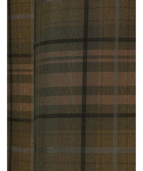 MIDIUMISOLID / ミディウミソリッド その他パンツ | MIDIUMISOLID Men’s シアーチェックテーパードパンツ | 詳細1