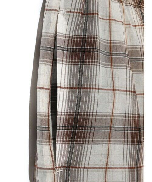 MIDIUMISOLID / ミディウミソリッド その他パンツ | MIDIUMISOLID Men’s シアーチェックテーパードパンツ | 詳細13