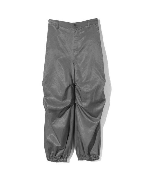 MIDIUMISOLID / ミディウミソリッド その他パンツ | MIDIUMISOLID Men’s ブリーチサテンパラシュートパンツ | 詳細9