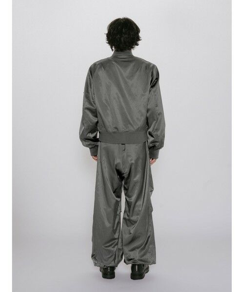 MIDIUMISOLID / ミディウミソリッド その他パンツ | MIDIUMISOLID Men’s ブリーチサテンパラシュートパンツ | 詳細14