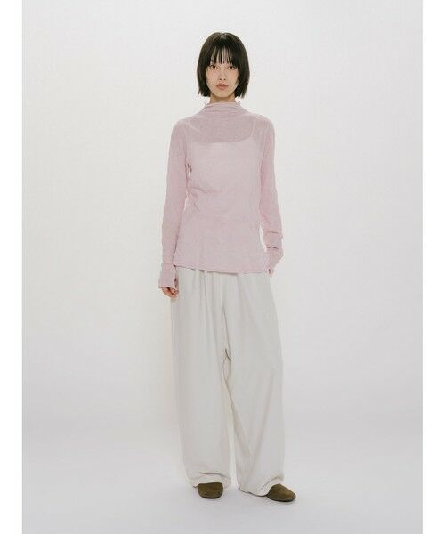 MIDIUMISOLID / ミディウミソリッド その他パンツ | MIDIUMISOLID for Ladies リラックスパンツ | 詳細3