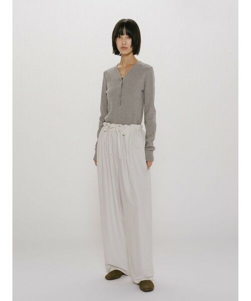 MIDIUMISOLID / ミディウミソリッド その他パンツ | MIDIUMISOLID for Ladies リラックスパンツ | 詳細6