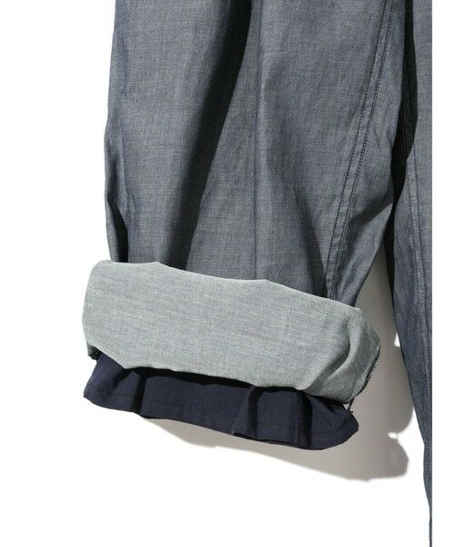 MIDIUMISOLID / ミディウミソリッド その他パンツ | MIDIUMISOLID for Ladies シアーデニムイージーパンツ | 詳細14