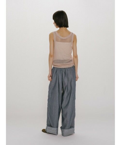 MIDIUMISOLID / ミディウミソリッド その他パンツ | MIDIUMISOLID for Ladies シアーデニムイージーパンツ | 詳細5