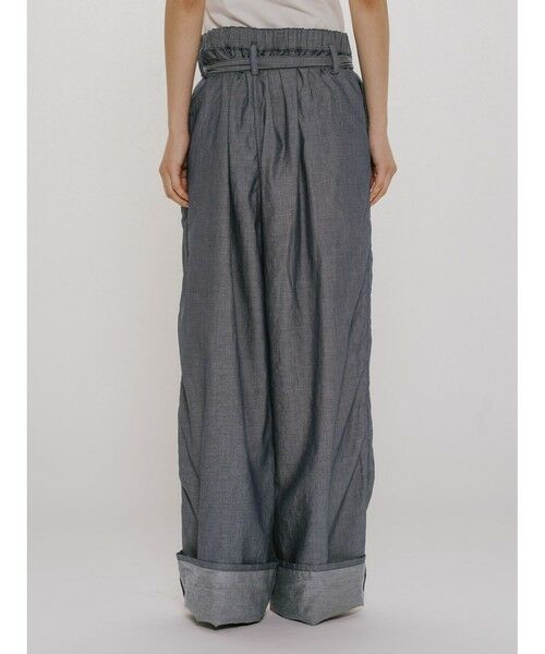 MIDIUMISOLID / ミディウミソリッド その他パンツ | MIDIUMISOLID for Ladies シアーデニムイージーパンツ | 詳細9