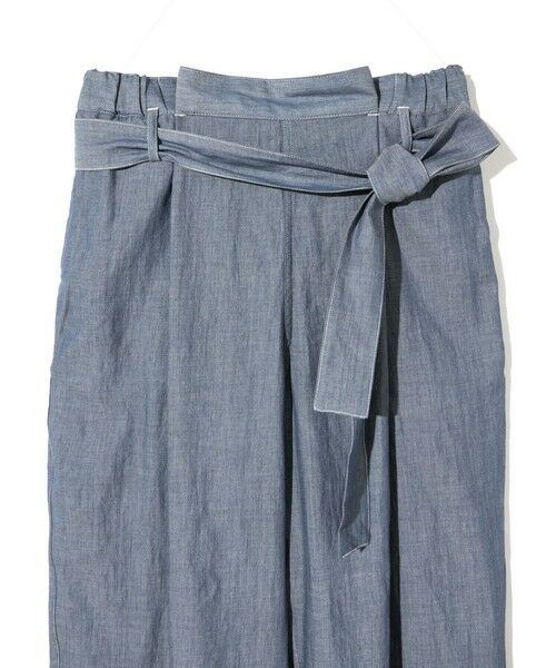 MIDIUMISOLID / ミディウミソリッド その他パンツ | MIDIUMISOLID for Ladies シアーデニムイージーパンツ（BLEACH） | 詳細2