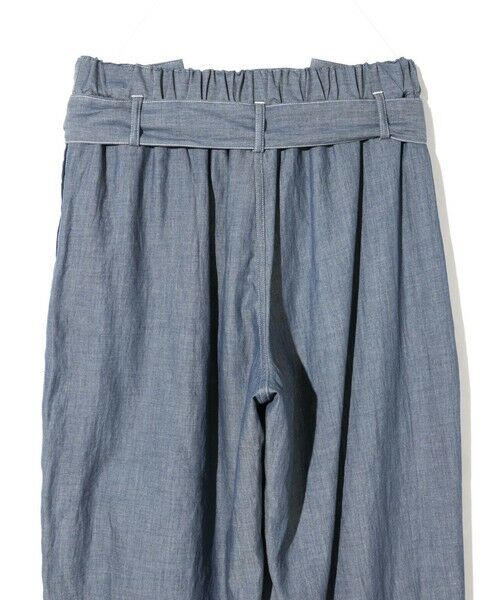 MIDIUMISOLID / ミディウミソリッド その他パンツ | MIDIUMISOLID for Ladies シアーデニムイージーパンツ（BLEACH） | 詳細6