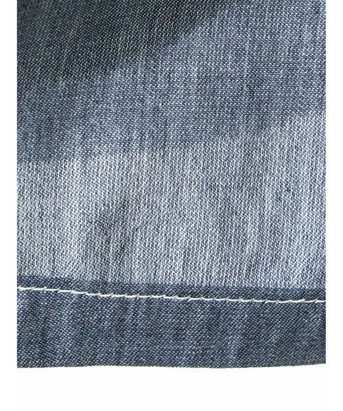 MIDIUMISOLID / ミディウミソリッド その他パンツ | MIDIUMISOLID for Ladies シアーデニムイージーパンツ（BLEACH） | 詳細7