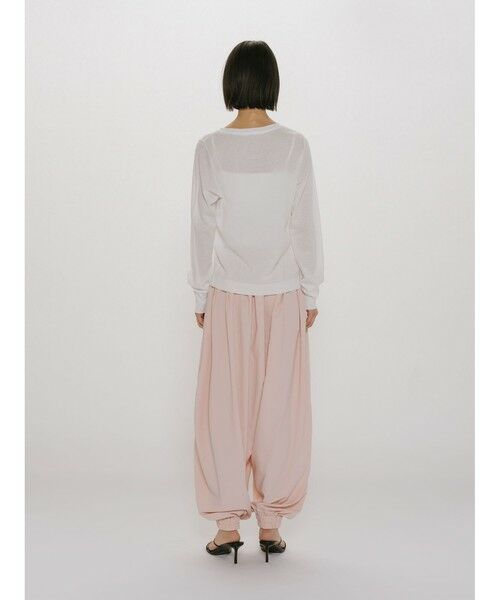 MIDIUMISOLID / ミディウミソリッド その他パンツ | MIDIUMISOLID for Ladies バルーンイージーパンツ | 詳細4