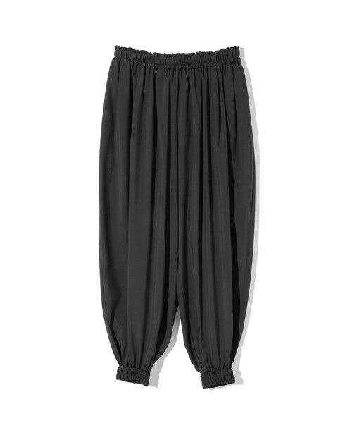 MIDIUMISOLID / ミディウミソリッド その他パンツ | MIDIUMISOLID for Ladies バルーンイージーパンツ(ブラック(color99))