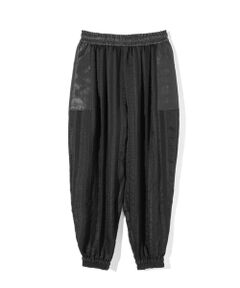 MIDIUMISOLID / ミディウミソリッド その他パンツ | MIDIUMISOLID for Ladies レースバルーンイージーパンツ