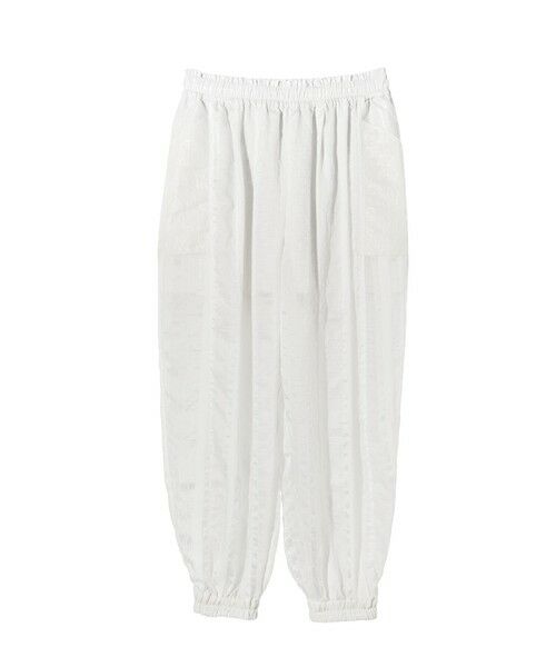 MIDIUMISOLID / ミディウミソリッド その他パンツ | MIDIUMISOLID for Ladies レースバルーンイージーパンツ | 詳細1