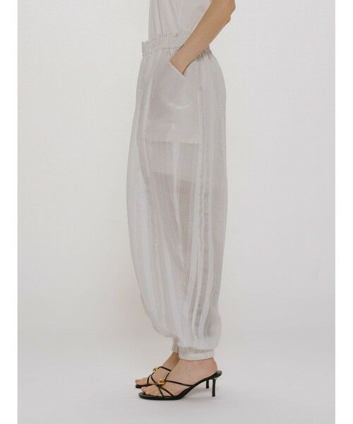 MIDIUMISOLID / ミディウミソリッド その他パンツ | MIDIUMISOLID for Ladies レースバルーンイージーパンツ | 詳細9