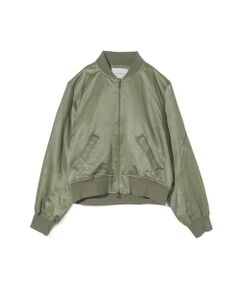 MIDIUMISOLID / ミディウミソリッド テーラードジャケット | MIDIUMISOLID Men’s ブリーチサテンMA-1