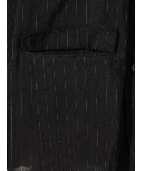 MIDIUMISOLID / ミディウミソリッド テーラードジャケット | MIDIUMISOLID Men’s シアーストライプジャケット | 詳細14
