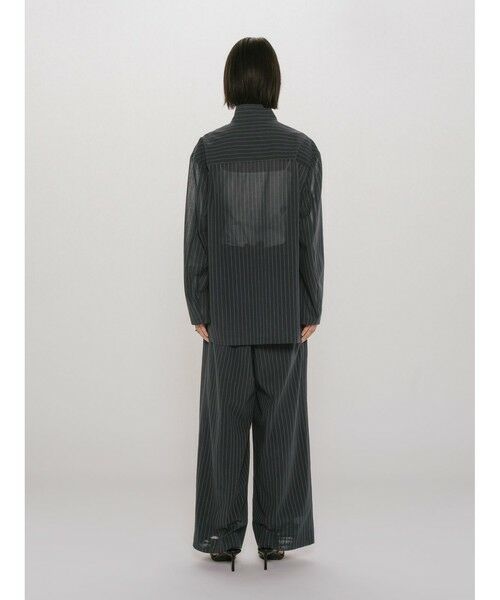 MIDIUMISOLID / ミディウミソリッド テーラードジャケット | MIDIUMISOLID for Ladies シースルージップジャケット | 詳細9