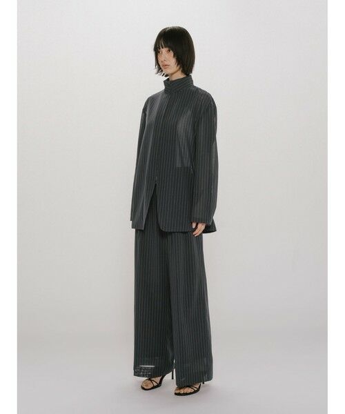 MIDIUMISOLID / ミディウミソリッド テーラードジャケット | MIDIUMISOLID for Ladies シースルージップジャケット | 詳細7