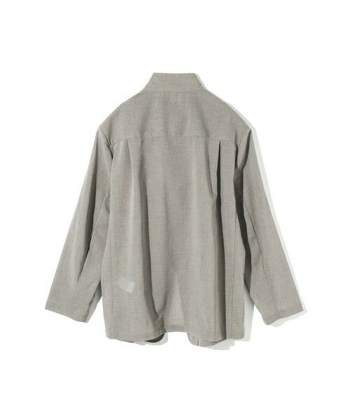 MIDIUMISOLID / ミディウミソリッド テーラードジャケット | MIDIUMISOLID for Ladies シースルージップジャケット | 詳細17