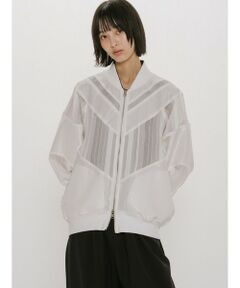 MIDIUMISOLID / ミディウミソリッド テーラードジャケット | MIDIUMISOLID for Ladies マテリアルミックスジャケット