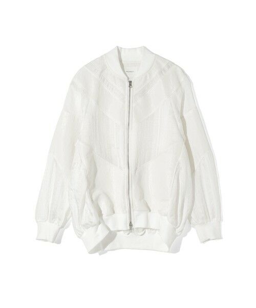 MIDIUMISOLID / ミディウミソリッド テーラードジャケット | MIDIUMISOLID for Ladies マテリアルミックスジャケット | 詳細1