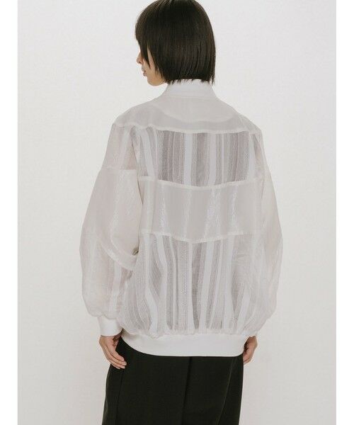 MIDIUMISOLID / ミディウミソリッド テーラードジャケット | MIDIUMISOLID for Ladies マテリアルミックスジャケット | 詳細5