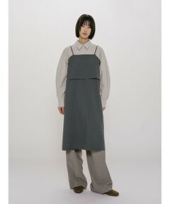 MIDIUMISOLID / ミディウミソリッド ドレス | MIDIUMISOLID for Ladies レイヤードキャミソールワンピース