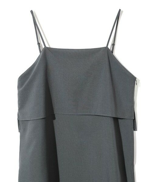 MIDIUMISOLID / ミディウミソリッド ドレス | MIDIUMISOLID for Ladies レイヤードキャミソールワンピース | 詳細13