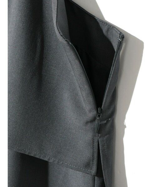 MIDIUMISOLID / ミディウミソリッド ドレス | MIDIUMISOLID for Ladies レイヤードキャミソールワンピース | 詳細16