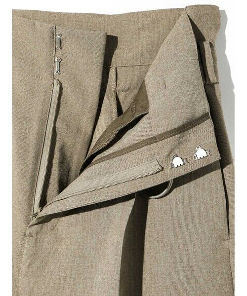 MIDIUMISOLID / ミディウミソリッド その他パンツ | MIDIUMISOLID for Ladies ベルト付きスラックス | 詳細16