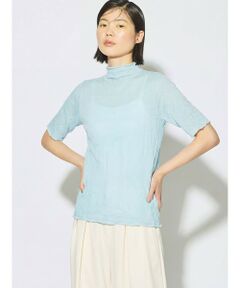 MIDIUMISOLID / ミディウミソリッド カットソー | MIDIUMISOLID for Ladies シースルーハイネックスリーブインナー