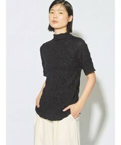 MIDIUMISOLID / ミディウミソリッド カットソー | MIDIUMISOLID for Ladies シースルーハイネックスリーブインナー