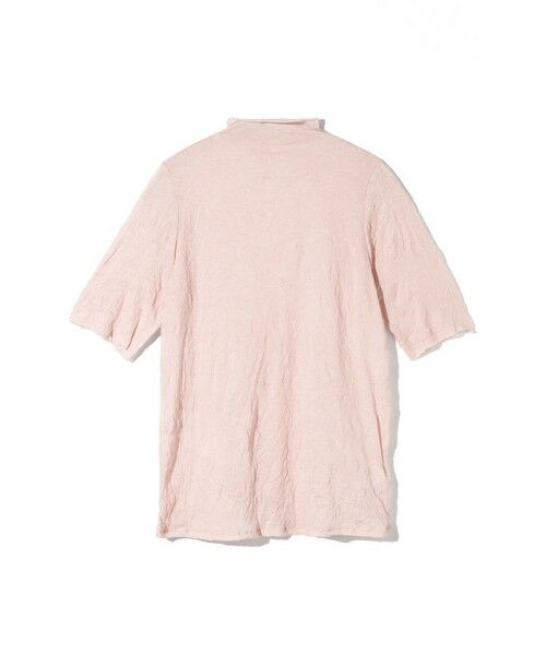 MIDIUMISOLID / ミディウミソリッド カットソー | MIDIUMISOLID for Ladies シースルーハイネックスリーブインナー（ピンク(color41)）