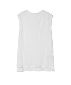 MIDIUMISOLID / ミディウミソリッド カットソー | MIDIUMISOLID for Ladies シースルーハイネックノースリーブインナー