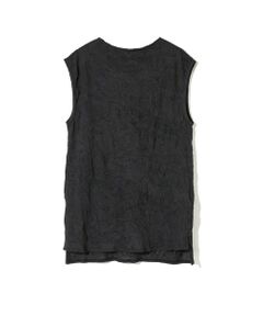 MIDIUMISOLID / ミディウミソリッド カットソー | MIDIUMISOLID for Ladies シースルーハイネックノースリーブインナー